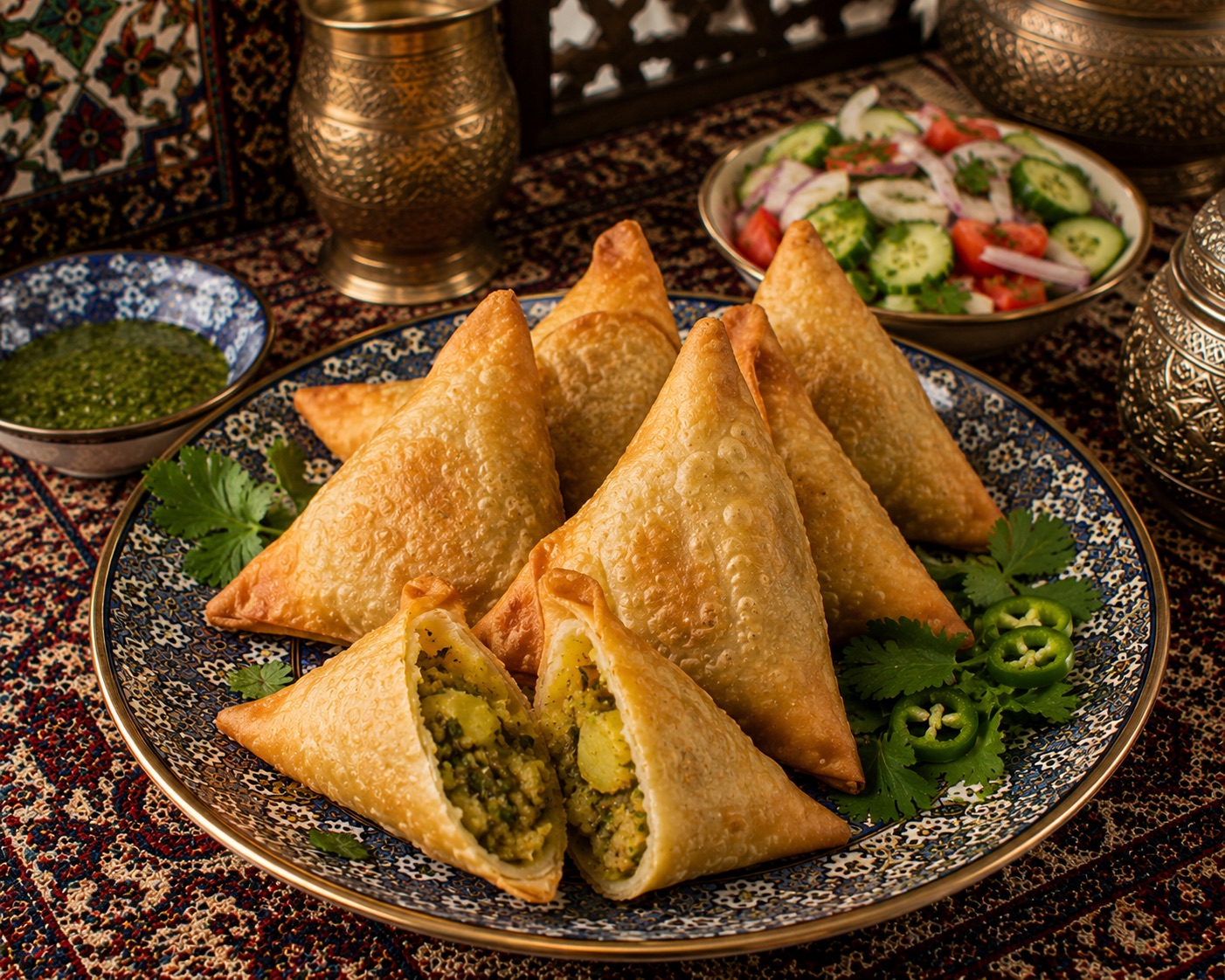 Samosa Kartoffeln